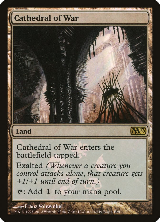 Cathedral of War (Buy-A-Box) [Magic 2013 Promos] | Fandemonia Ltd