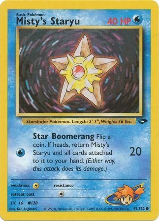 Misty's Staryu (92/132) [Gym Challenge Unlimited] | Fandemonia Ltd