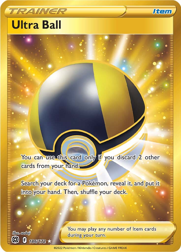 Ultra Ball (186/172) [Sword & Shield: Brilliant Stars] | Fandemonia Ltd