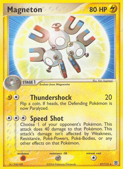 Magneton (27/112) [EX: FireRed & LeafGreen] | Fandemonia Ltd