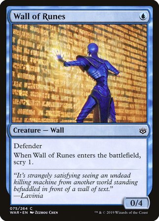 Wall of Runes [War of the Spark] | Fandemonia Ltd