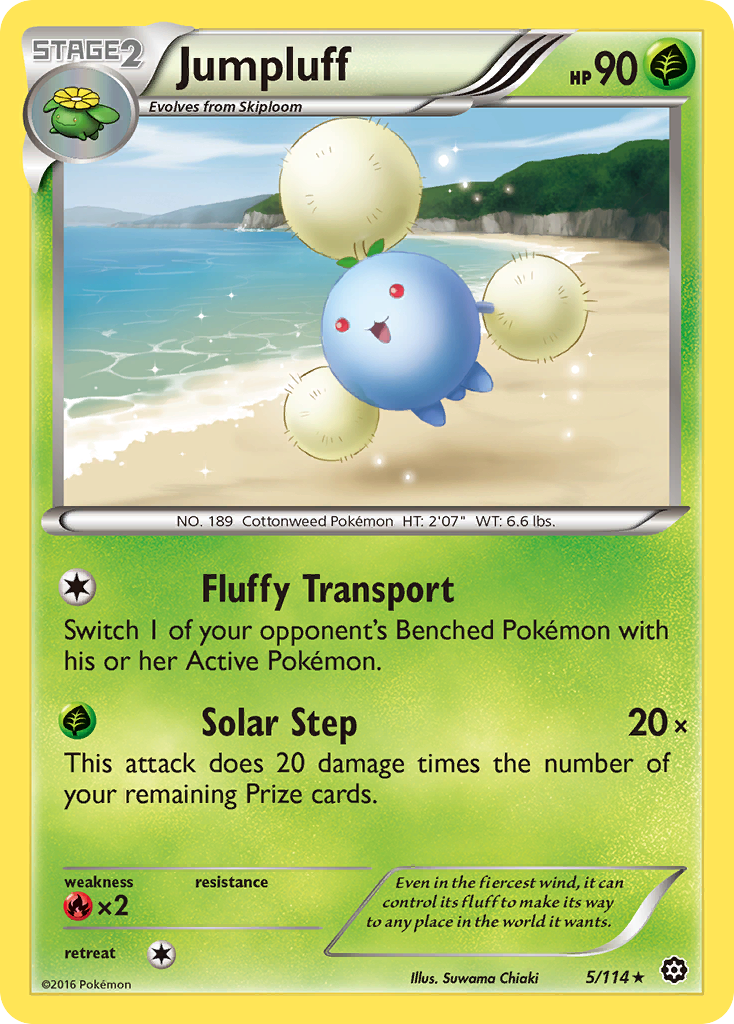 Jumpluff (5/114) [XY: Steam Siege] | Fandemonia Ltd