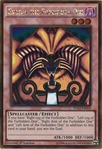 Exodia the Forbidden One [PGL2-EN026] Gold Rare | Fandemonia Ltd