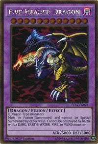 Five-Headed Dragon [PGL2-EN078] Gold Rare | Fandemonia Ltd