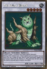 Naturia Beast [PGL2-EN086] Gold Rare | Fandemonia Ltd