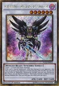 Blackwing - Nothung the Starlight [PGL2-EN013] Gold Secret Rare | Fandemonia Ltd