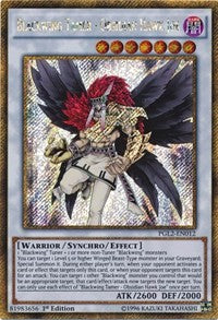 Blackwing Tamer - Obsidian Hawk Joe [PGL2-EN012] Gold Secret Rare | Fandemonia Ltd