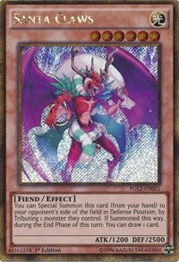 Santa Claws [PGL2-EN021] Gold Secret Rare | Fandemonia Ltd