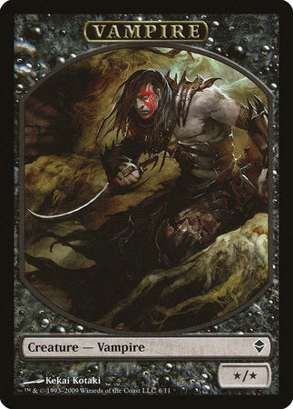 Vampire Token [Zendikar Tokens] | Fandemonia Ltd