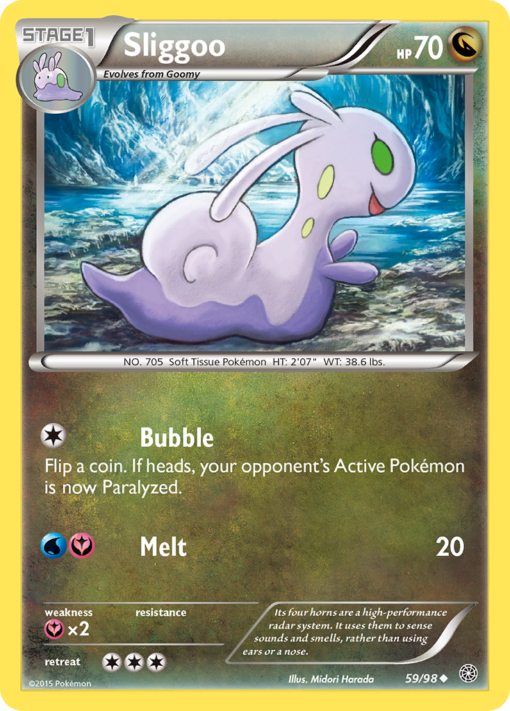 Sliggoo (59/98) [XY: Ancient Origins] | Fandemonia Ltd