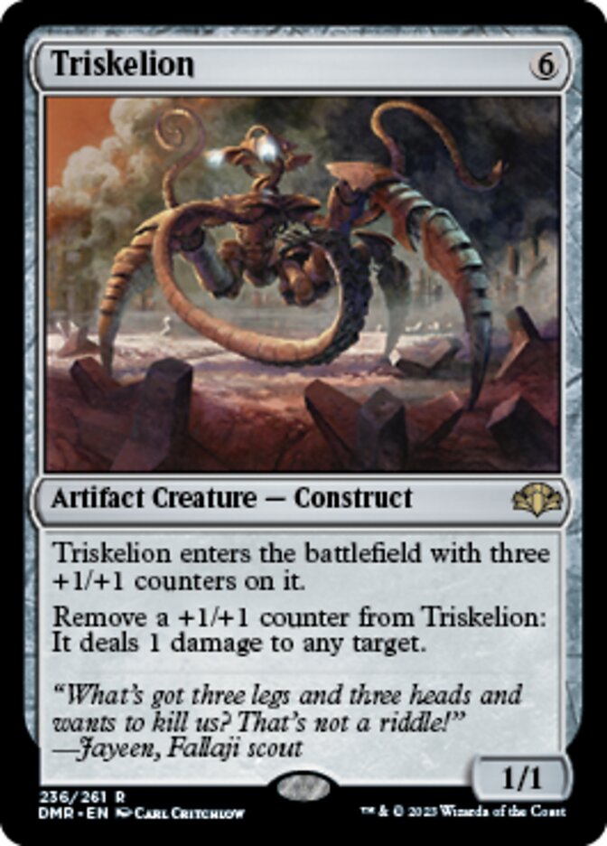 Triskelion [Dominaria Remastered] | Fandemonia Ltd