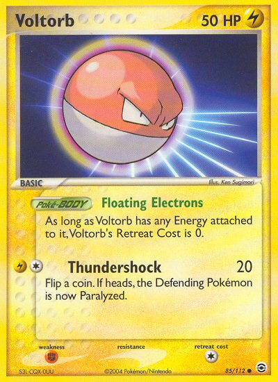 Voltorb (85/112) [EX: FireRed & LeafGreen] | Fandemonia Ltd