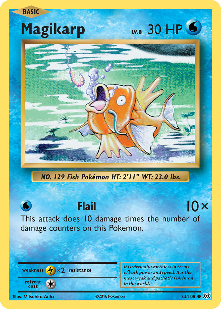 Magikarp (33/108) [XY: Evolutions] | Fandemonia Ltd