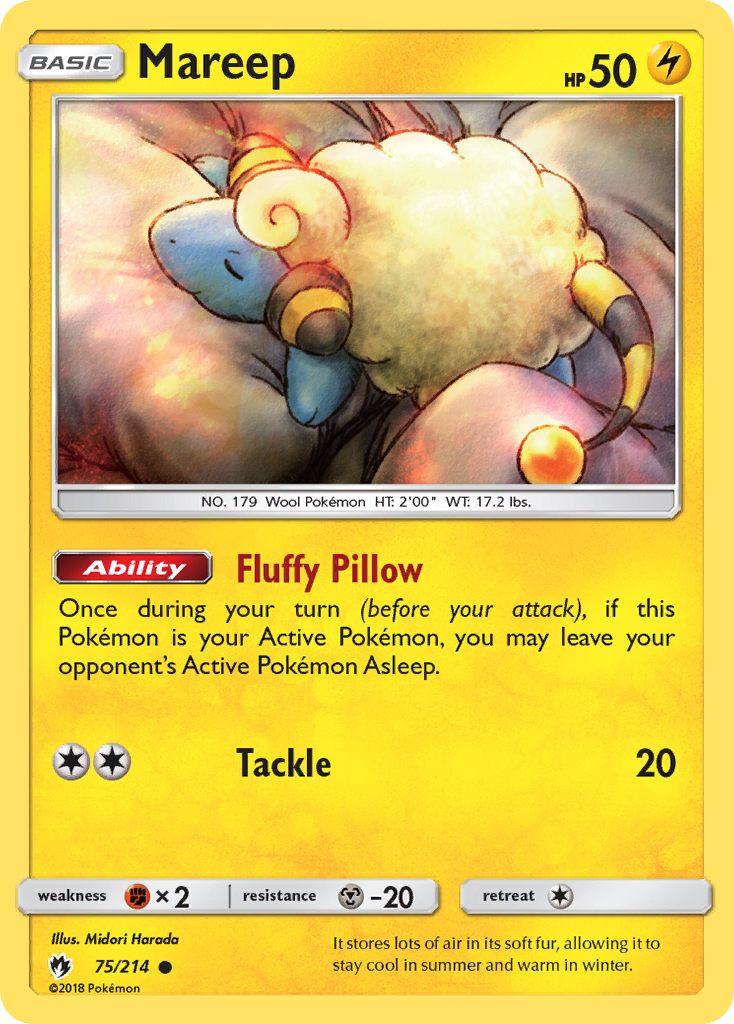 Mareep (75/214) [Sun & Moon: Lost Thunder] | Fandemonia Ltd