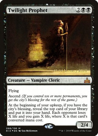 Twilight Prophet [Rivals of Ixalan Promos] | Fandemonia Ltd