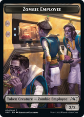 Zombie Employee // Balloon Double-sided Token [Unfinity Tokens] | Fandemonia Ltd