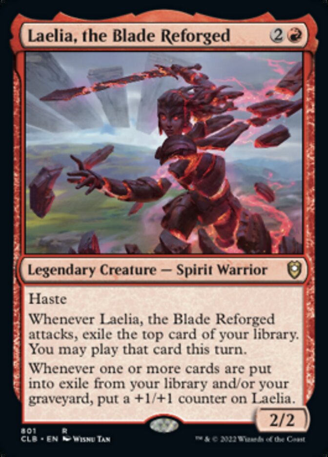 Laelia, the Blade Reforged [Commander Legends: Battle for Baldur's Gate] | Fandemonia Ltd