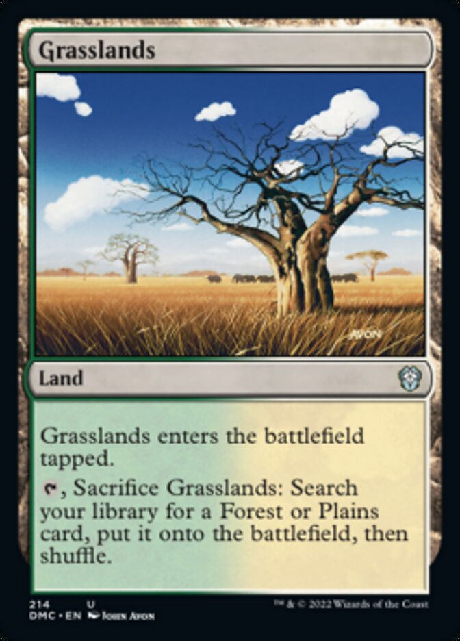 Grasslands [Dominaria United Commander] | Fandemonia Ltd