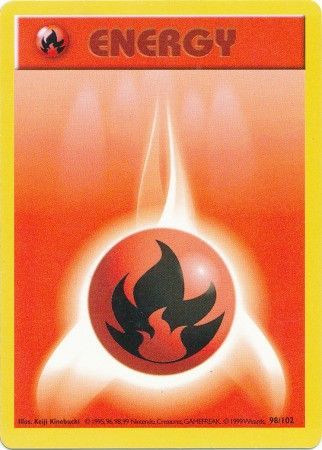 Fire Energy (98/102) [Base Set Shadowless Unlimited] | Fandemonia Ltd