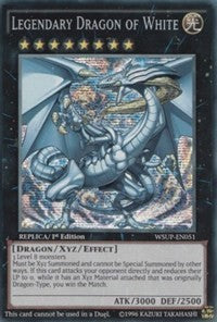 Legendary Dragon of White [WSUP-EN051] Secret Rare | Fandemonia Ltd