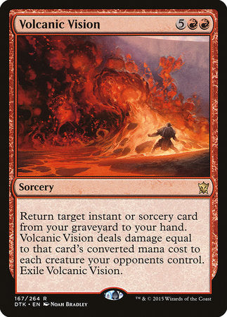 Volcanic Vision [Dragons of Tarkir] | Fandemonia Ltd