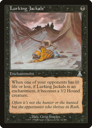 Lurking Jackals [Urza's Destiny] | Fandemonia Ltd