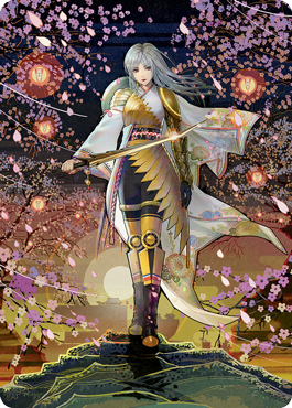 The Wandering Emperor 2 Art Card [Kamigawa: Neon Dynasty Art Series] | Fandemonia Ltd