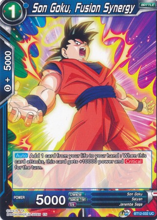 Son Goku, Fusion Synergy [BT12-032] | Fandemonia Ltd