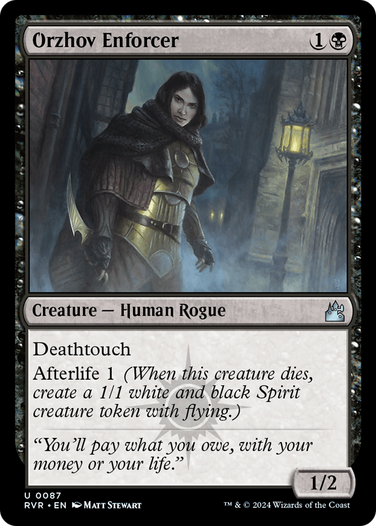 Orzhov Enforcer [Ravnica Remastered] | Fandemonia Ltd