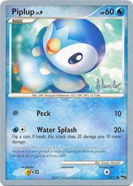 Piplup LV.9 (15/17) (Empotech - Dylan Lefavour) [World Championships 2008] | Fandemonia Ltd