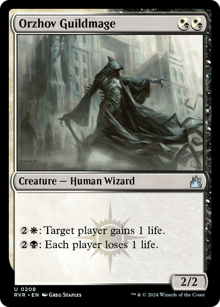 Orzhov Guildmage [Ravnica Remastered] | Fandemonia Ltd