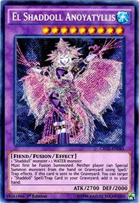 El Shaddoll Anoyatyllis [CROS-EN044] Secret Rare | Fandemonia Ltd