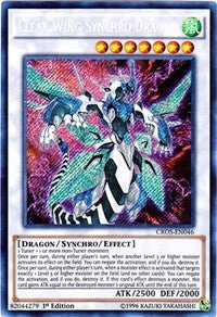 Clear Wing Synchro Dragon [CROS-EN046] Secret Rare | Fandemonia Ltd