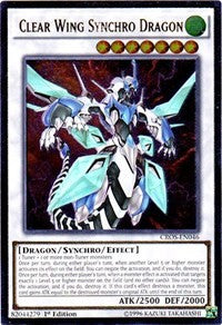 Clear Wing Synchro Dragon (UTR) [CROS-EN046] Ultimate Rare | Fandemonia Ltd