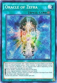 Oracle of Zefra [CROS-EN060] Secret Rare | Fandemonia Ltd