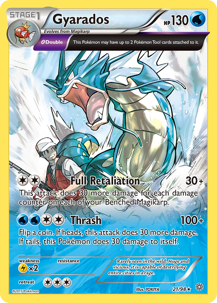 Gyarados (21/98) [XY: Ancient Origins] | Fandemonia Ltd