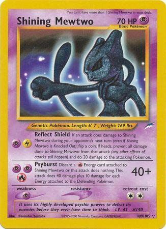 Shining Mewtwo (109/105) [Neo Destiny Unlimited] | Fandemonia Ltd