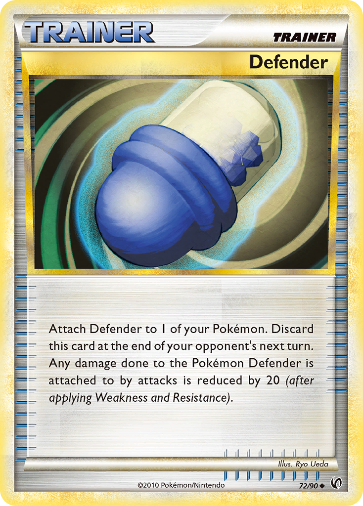 Defender (72/90) [HeartGold & SoulSilver: Undaunted] | Fandemonia Ltd