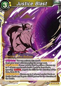 Justice Blast (Universal Onslaught) [BT9-067] | Fandemonia Ltd