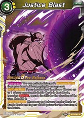 Justice Blast (Universal Onslaught) [BT9-067] | Fandemonia Ltd