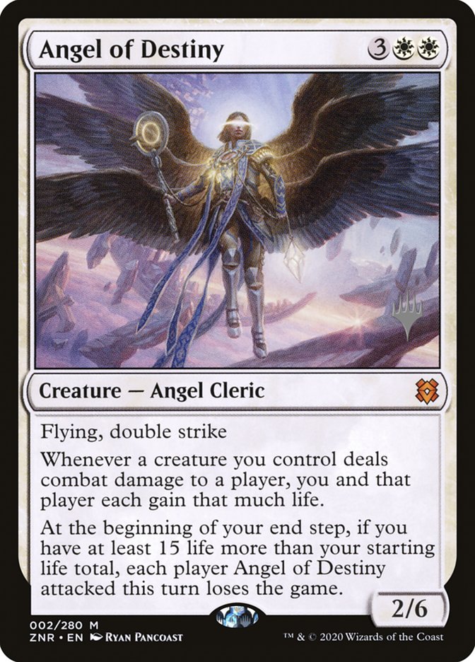 Angel of Destiny (Promo Pack) [Zendikar Rising Promos] | Fandemonia Ltd