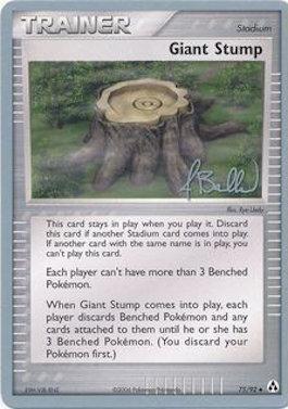 Giant Stump (75/92) (Eeveelutions - Jimmy Ballard) [World Championships 2006] | Fandemonia Ltd