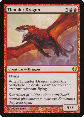 Thunder Dragon [Duel Decks: Knights vs. Dragons] | Fandemonia Ltd