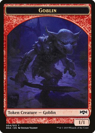 Goblin Token [Ravnica Allegiance Tokens] | Fandemonia Ltd