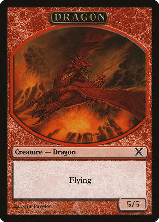 Dragon Token [Tenth Edition Tokens] | Fandemonia Ltd