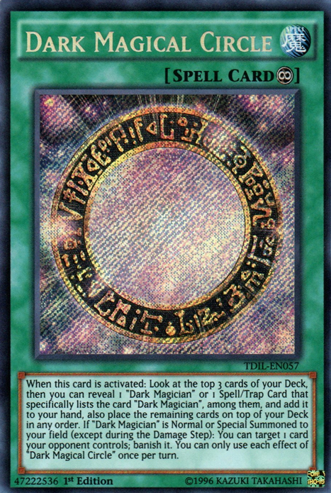 Dark Magical Circle [TDIL-EN057] Secret Rare | Fandemonia Ltd