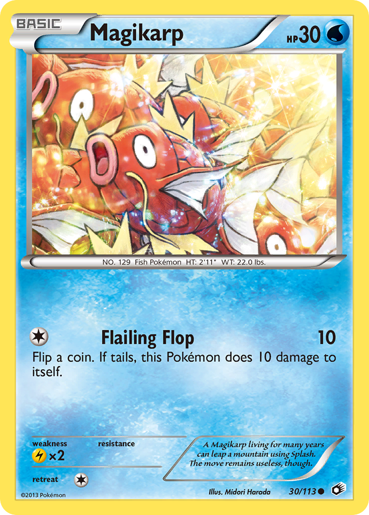 Magikarp (30/113) [Black & White: Legendary Treasures] | Fandemonia Ltd