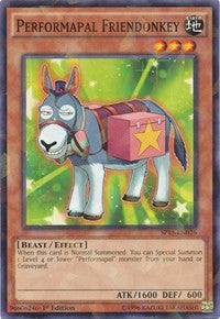 Performapal Friendonkey [SP15-EN026] Shatterfoil Rare | Fandemonia Ltd