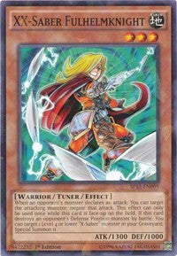 XX-Saber Fulhelmknight [SP15-EN005] Shatterfoil Rare | Fandemonia Ltd