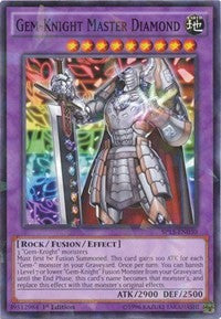 Gem-Knight Master Diamond [SP15-EN030] Shatterfoil Rare | Fandemonia Ltd